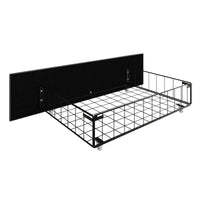 Home Design Valdez Upholstered Storage Platform Bed Frame