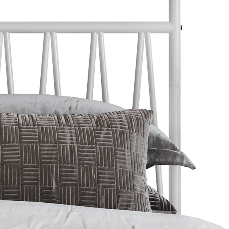 Home Design Dallas Metal Canopy Bed Frame