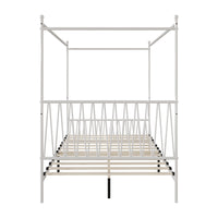 Home Design Dallas Metal Canopy Bed Frame