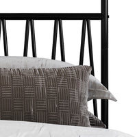 Home Design Dallas Metal Canopy Bed Frame
