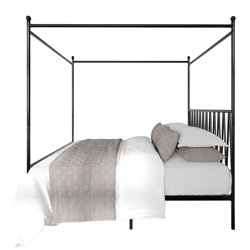Home Design Dallas Metal Canopy Bed Frame