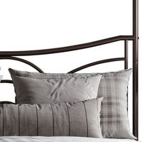 Home Design Denver Metal Canopy Bed Frame For Adult