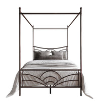 Home Design Denver Metal Canopy Bed Frame For Adult