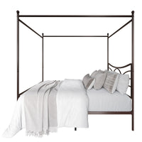Home Design Denver Metal Canopy Bed Frame For Adult