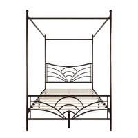 Home Design Denver Metal Canopy Bed Frame For Adult