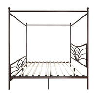 Home Design Denver Metal Canopy Bed Frame For Adult