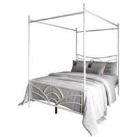 Home Design Denver Metal Canopy Bed Frame For Adult