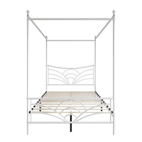 Home Design Denver Metal Canopy Bed Frame For Adult