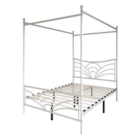 Home Design Denver Metal Canopy Bed Frame For Adult