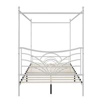 Home Design Denver Metal Canopy Bed Frame For Adult