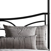 Home Design Denver Metal Canopy Bed Frame For Adult