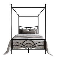 Home Design Denver Metal Canopy Bed Frame For Adult