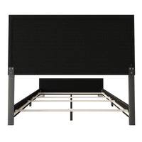 Home Design Toccoa Upholstered Panel Bed Frame