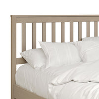 Home Design Fresno Wood Platform Bed Frame for Adult