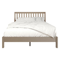 Home Design Fresno Wood Platform Bed Frame for Adult