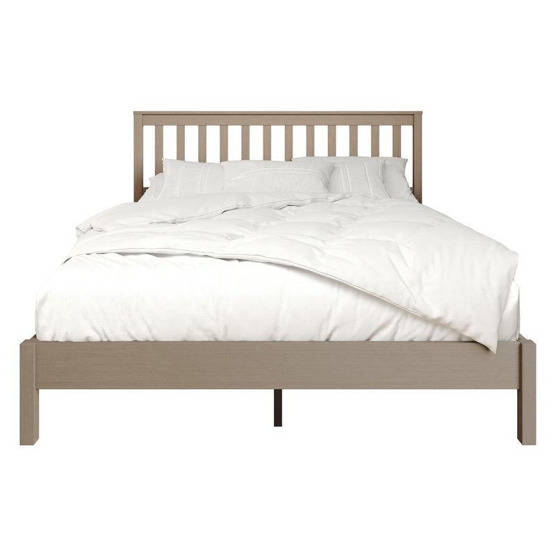Home Design Fresno Wood Platform Bed Frame for Adult