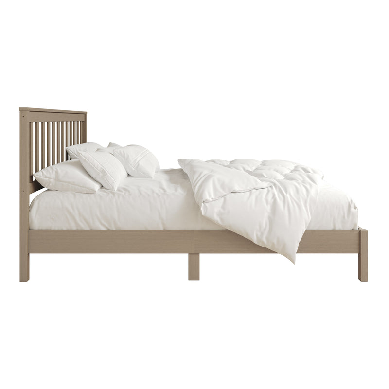 Home Design Fresno Wood Platform Bed Frame for Adult