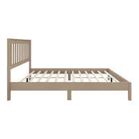 Home Design Fresno Wood Platform Bed Frame for Adult