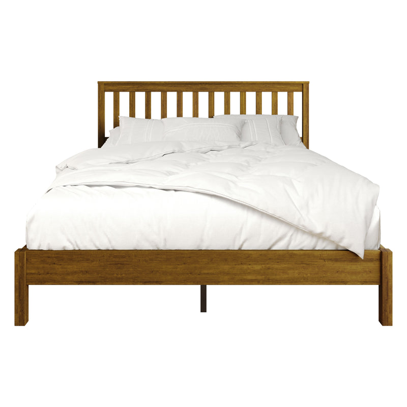 Home Design Fresno Wood Platform Bed Frame for Adult