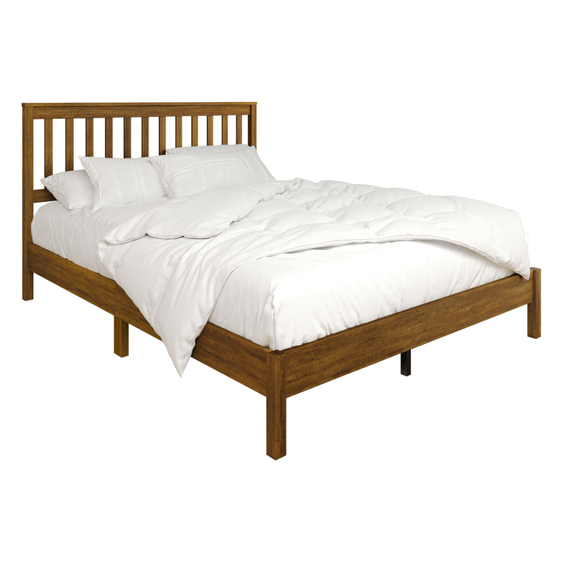 Home Design Fresno Wood Platform Bed Frame for Adult