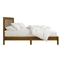 Home Design Fresno Wood Platform Bed Frame for Adult