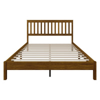 Home Design Fresno Wood Platform Bed Frame for Adult
