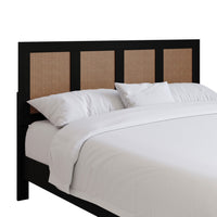 Home Design Missoula Wood Panel Bed Frame for Adult, Box Spring Required
