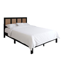 Home Design Missoula Wood Panel Bed Frame for Adult, Box Spring Required