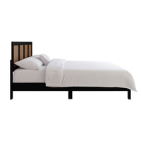 Home Design Missoula Wood Panel Bed Frame for Adult, Box Spring Required