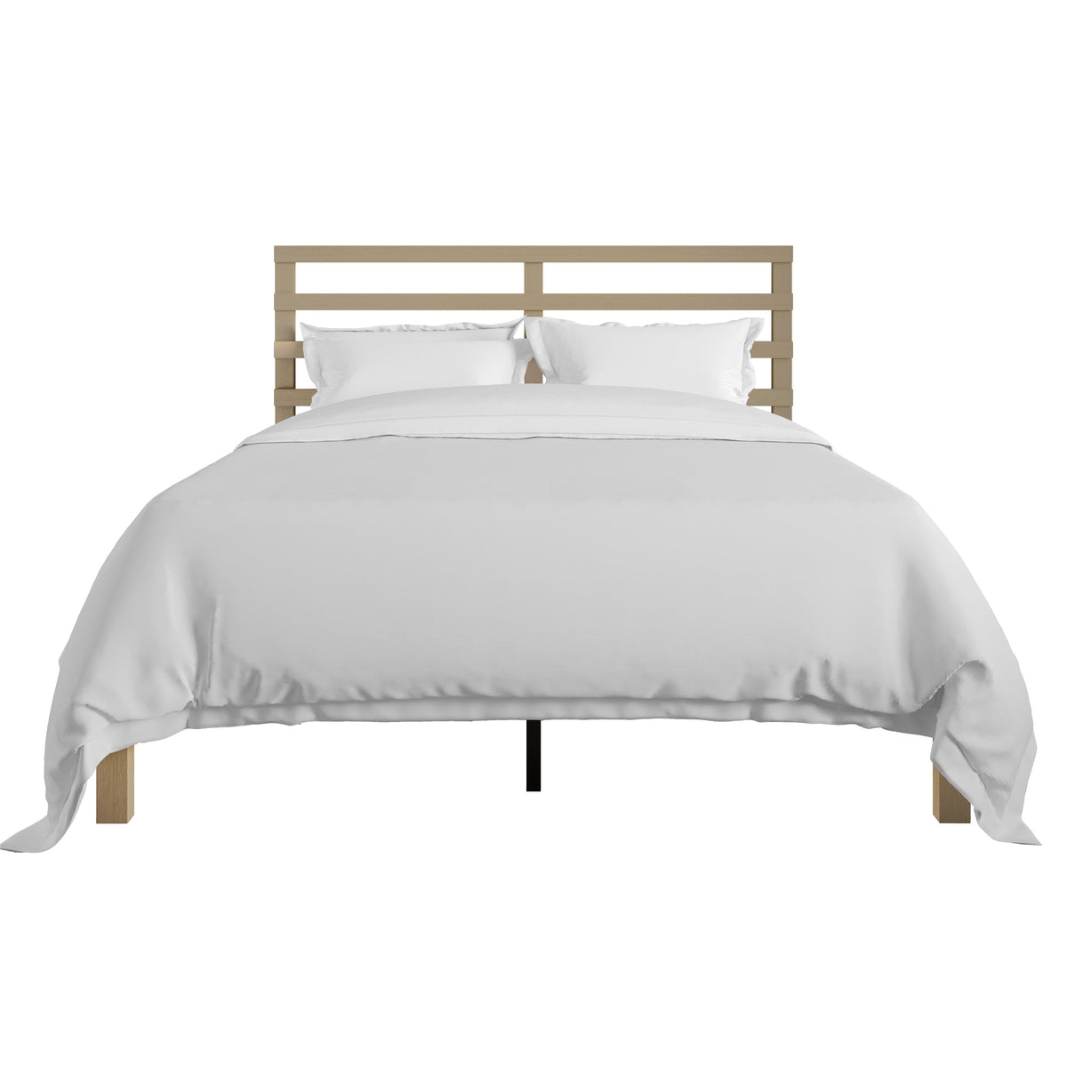 Home Design Winona Wood Panel Bed Frame for Adult