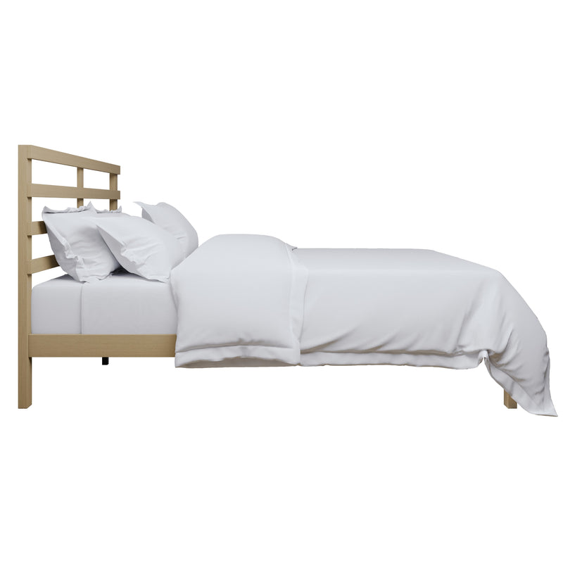 Home Design Winona Wood Panel Bed Frame for Adult