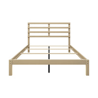 Home Design Winona Wood Panel Bed Frame for Adult
