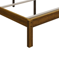Home Design Winona Wood Panel Bed Frame for Adult