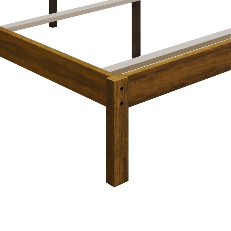 Home Design Winona Wood Panel Bed Frame for Adult