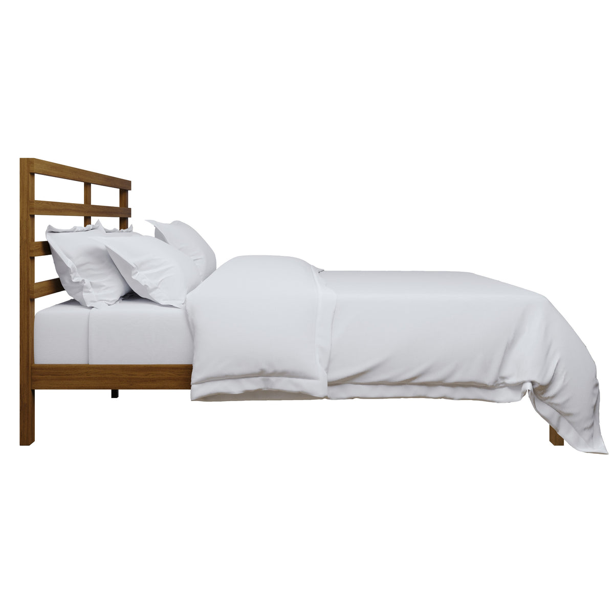 Home Design Winona Wood Panel Bed Frame for Adult
