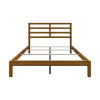Home Design Winona Wood Panel Bed Frame for Adult