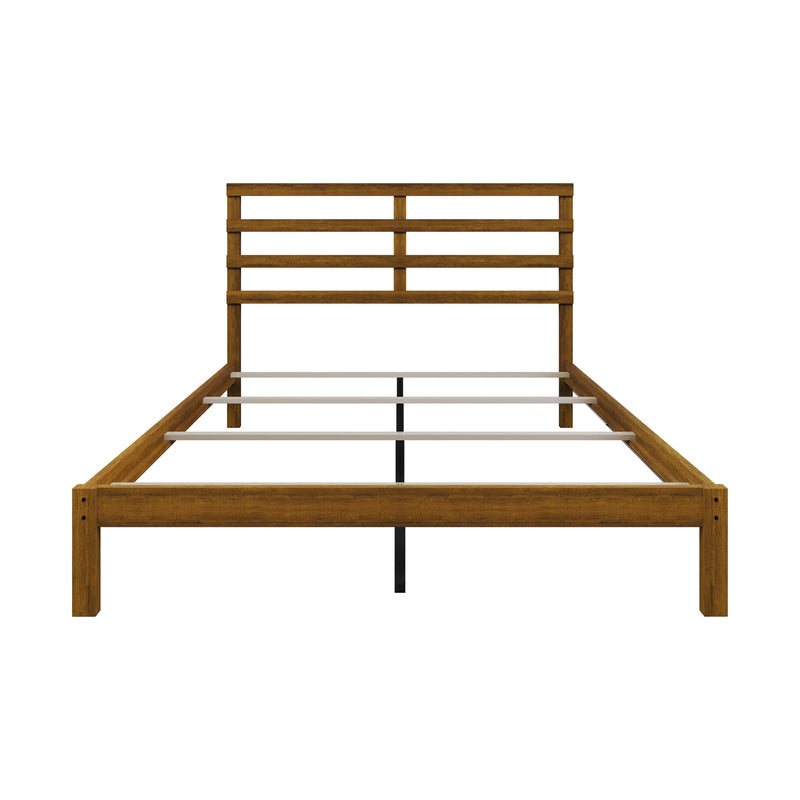 Home Design Winona Wood Panel Bed Frame for Adult