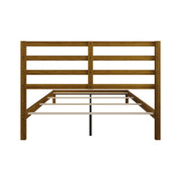Home Design Winona Wood Panel Bed Frame for Adult