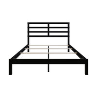 Home Design Winona Wood Panel Bed Frame for Adult