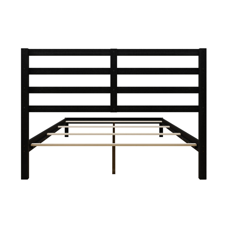 Home Design Winona Wood Panel Bed Frame for Adult