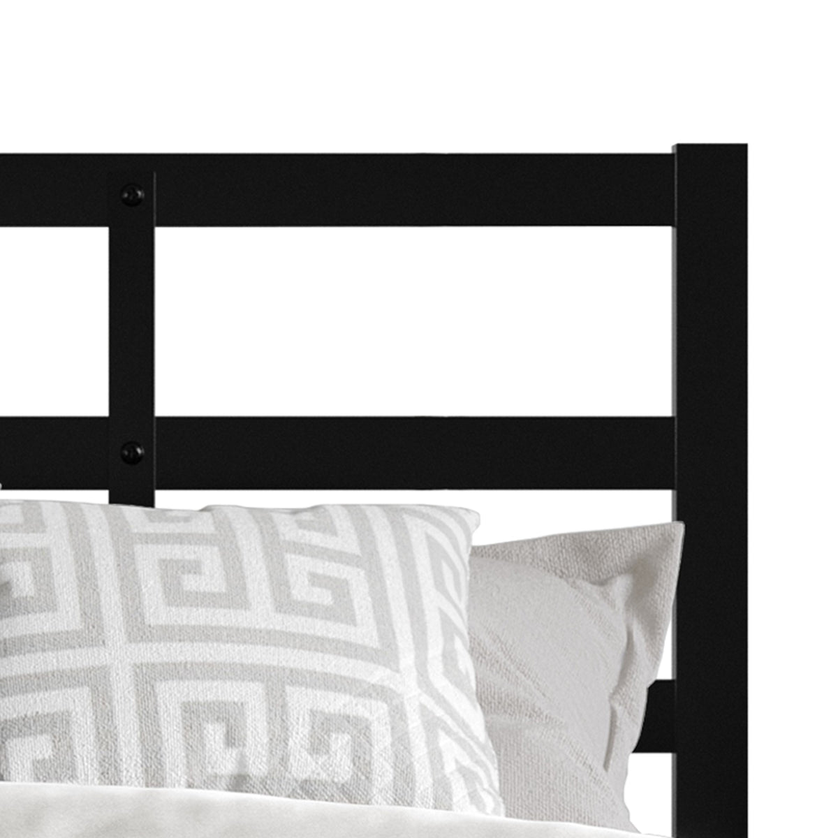 Home Design Sumter Metal Bed Frame for Adult, Easy Assembly