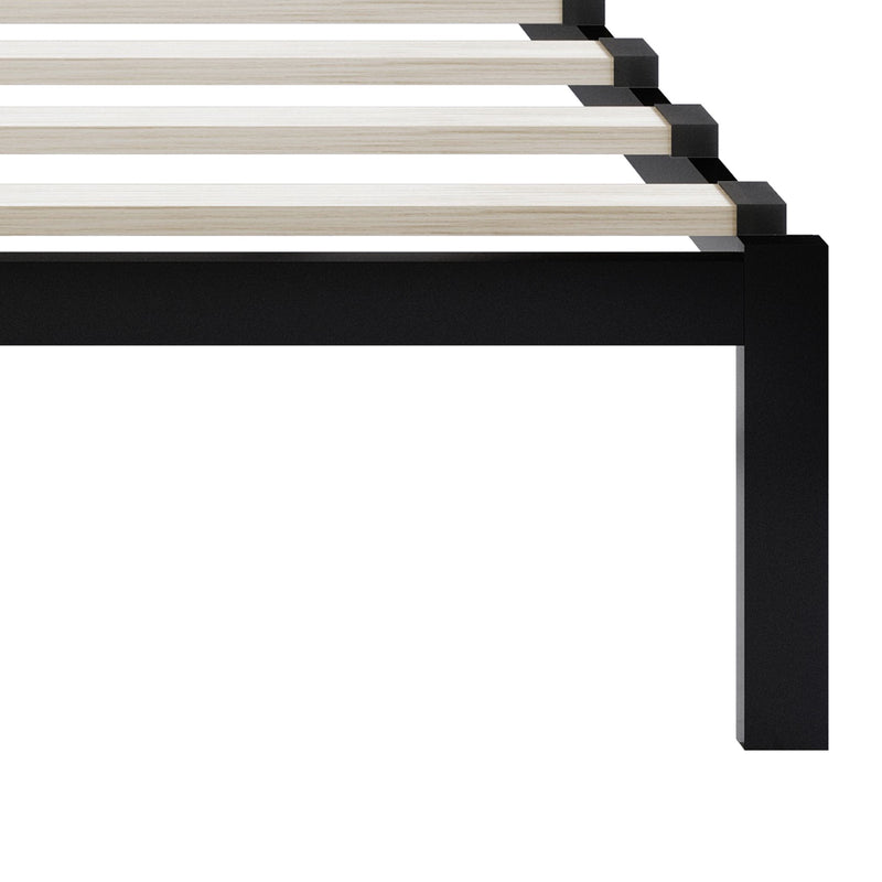 Home Design Sumter Metal Bed Frame for Adult, Easy Assembly