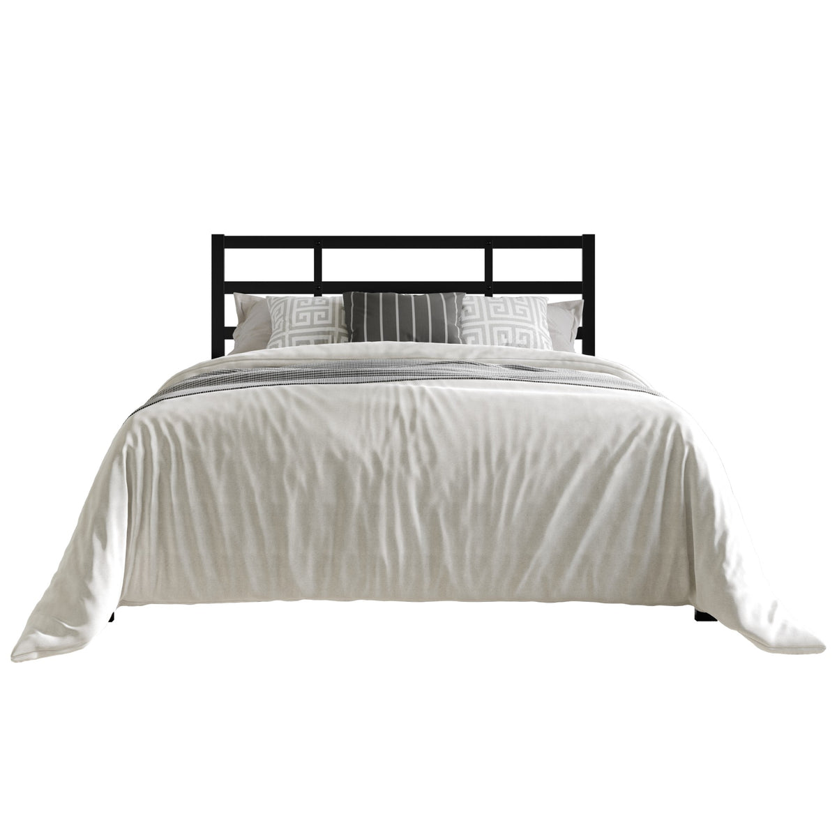 Home Design Sumter Metal Bed Frame for Adult, Easy Assembly