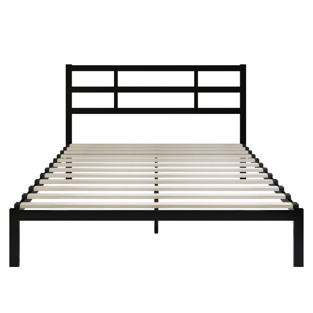 Home Design Sumter Metal Bed Frame for Adult, Easy Assembly