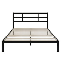 Home Design Sumter Metal Bed Frame for Adult, Easy Assembly