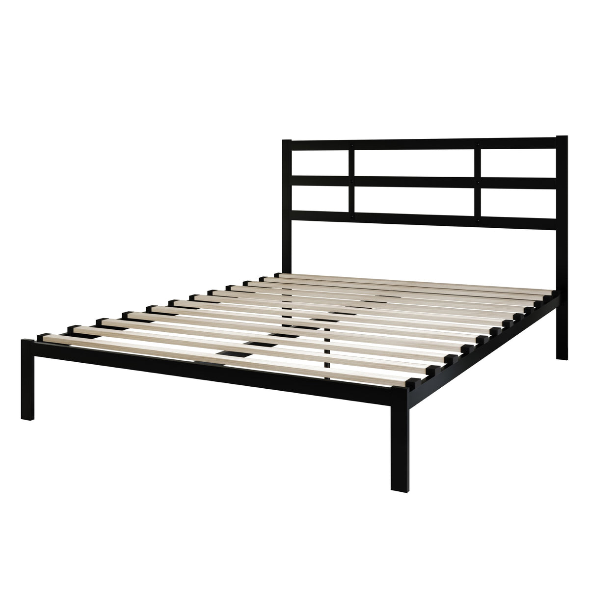 Home Design Sumter Metal Bed Frame for Adult, Easy Assembly