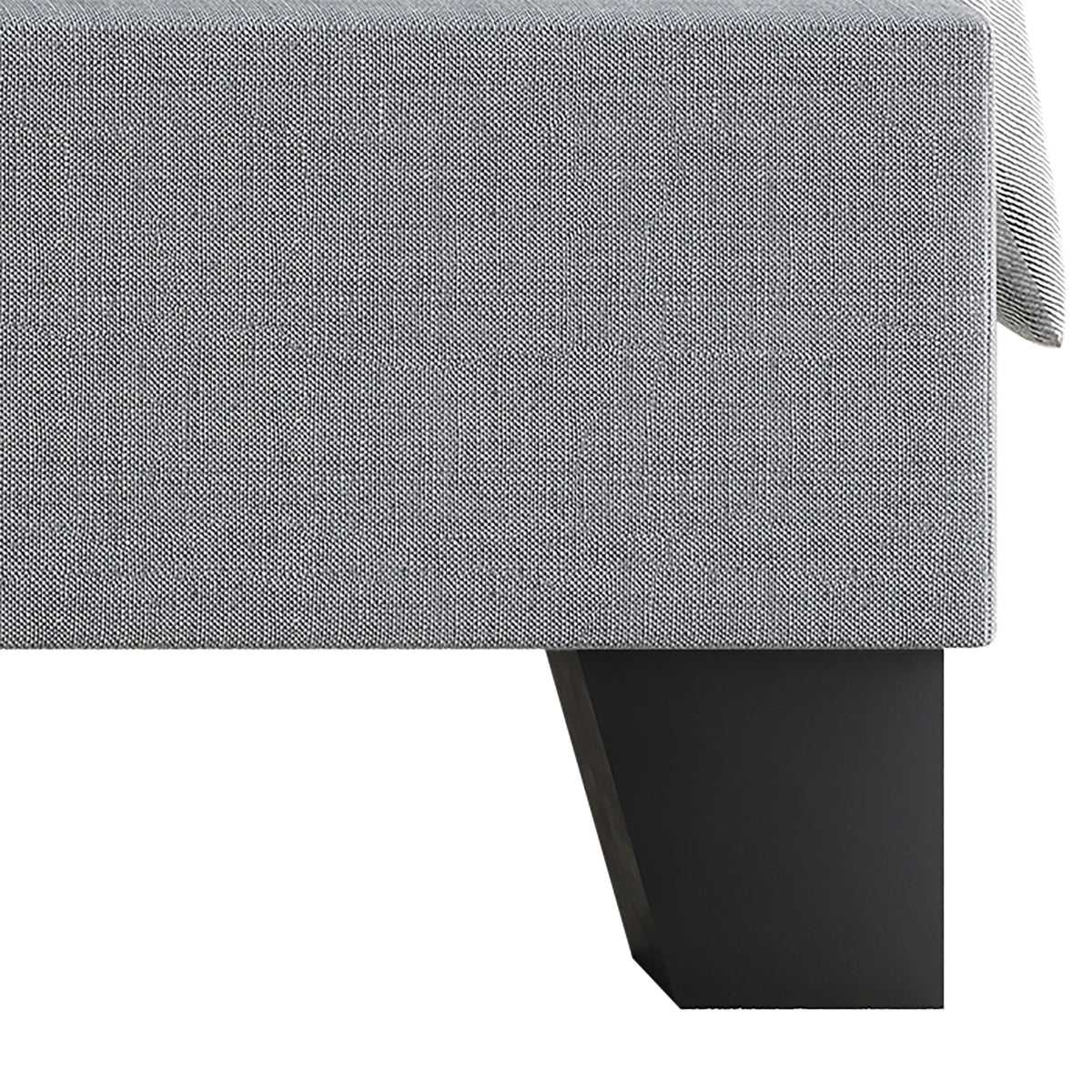 Home Design Niles Upholstered Panel Bed Frame