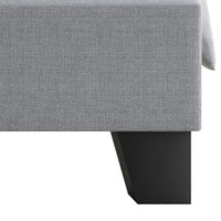 Home Design Niles Upholstered Panel Bed Frame