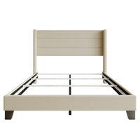 Home Design Niles Upholstered Panel Bed Frame