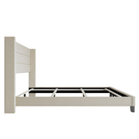 Home Design Niles Upholstered Panel Bed Frame